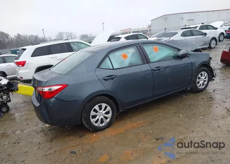 2015 Toyota Corolla L from USA, damaged, VIN 2T1BURHE2FC233619